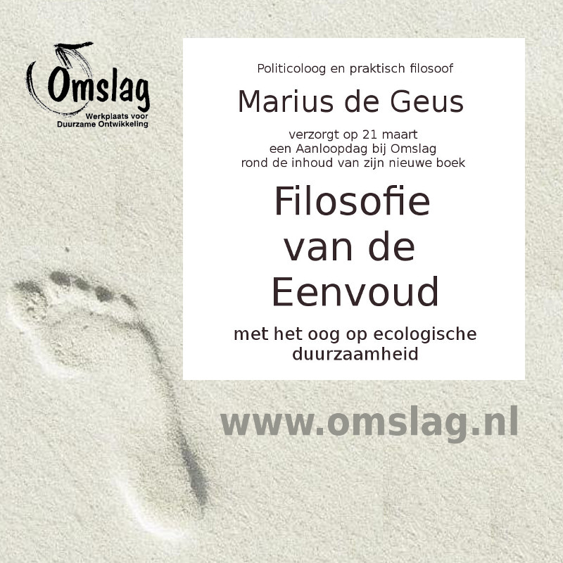 Aanloopdag bij Omslag: Filosofie van de Eenvoud